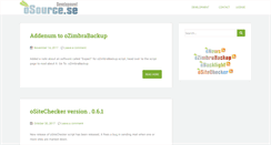 Desktop Screenshot of osource.se