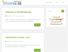 Tablet Screenshot of osource.se